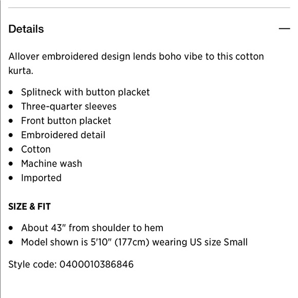 NWT Roller Rabbit Caftan - Picture 4 of 4